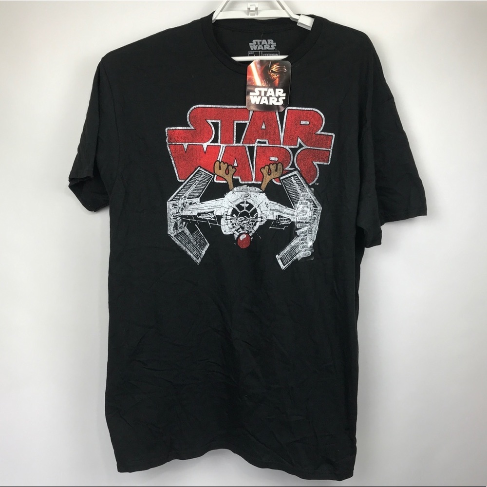 Star‎ Wars  Mens Short Sleeve Large Tee Shirt NWT